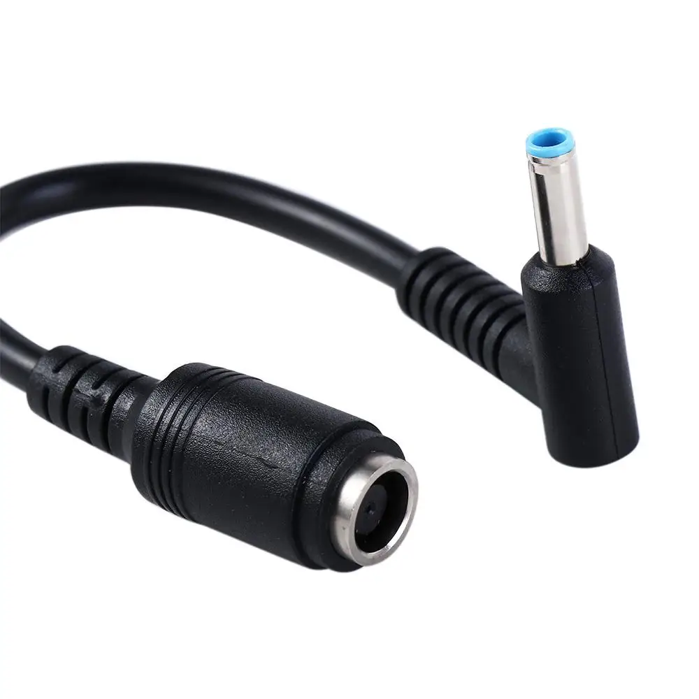 15cm 7.4x5.0mm Female Switch Elbow Female To Male 7.4x5.0mm To 4.5x3.0mm Charger Connector DC Power Adapter Laptop Converter