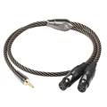 4.4mm to 2xlr female