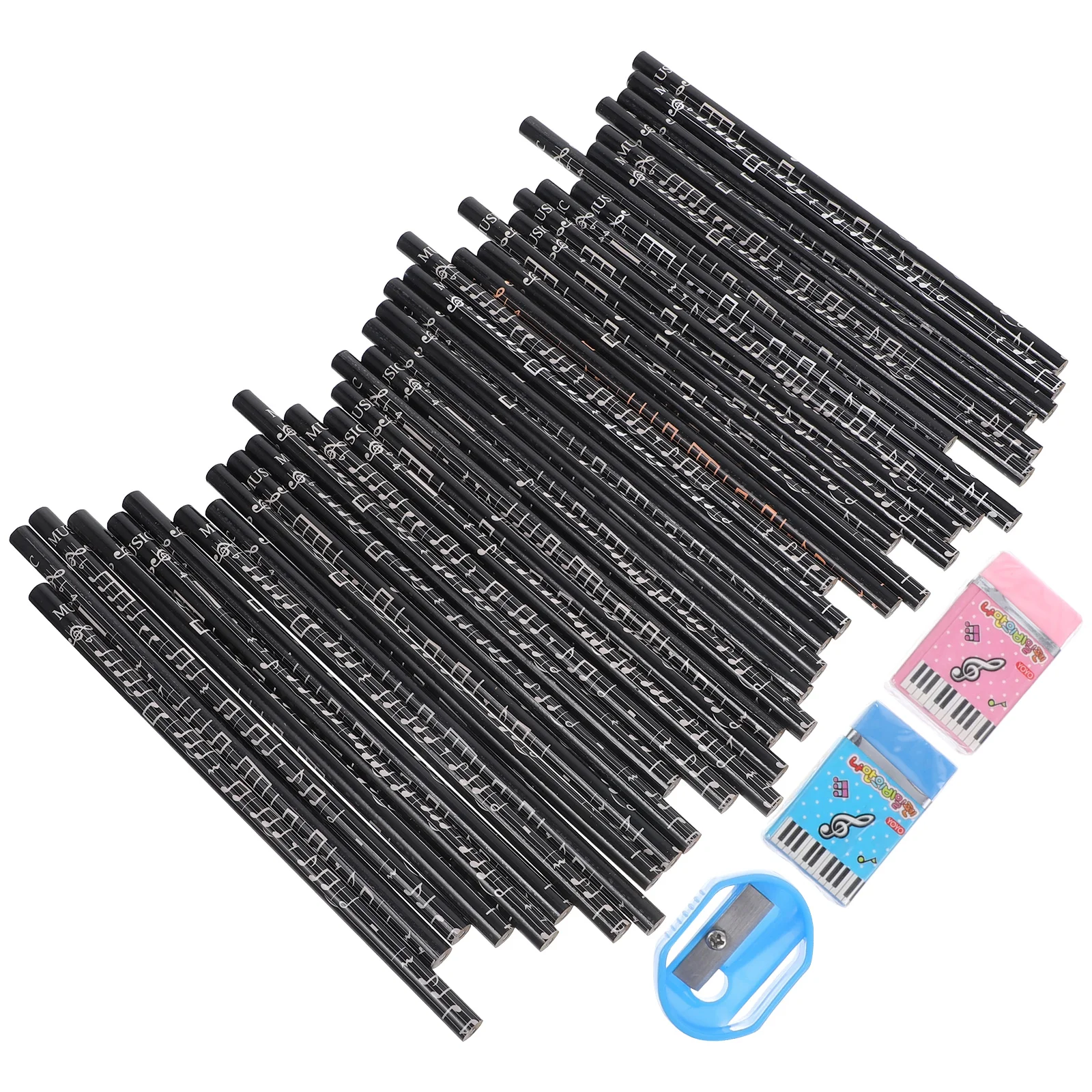 

Keyboard Erasers Bulk Wooden Sharpener Musical Music Manual Crayon Charcoal Girls Sharpeners Piano Note