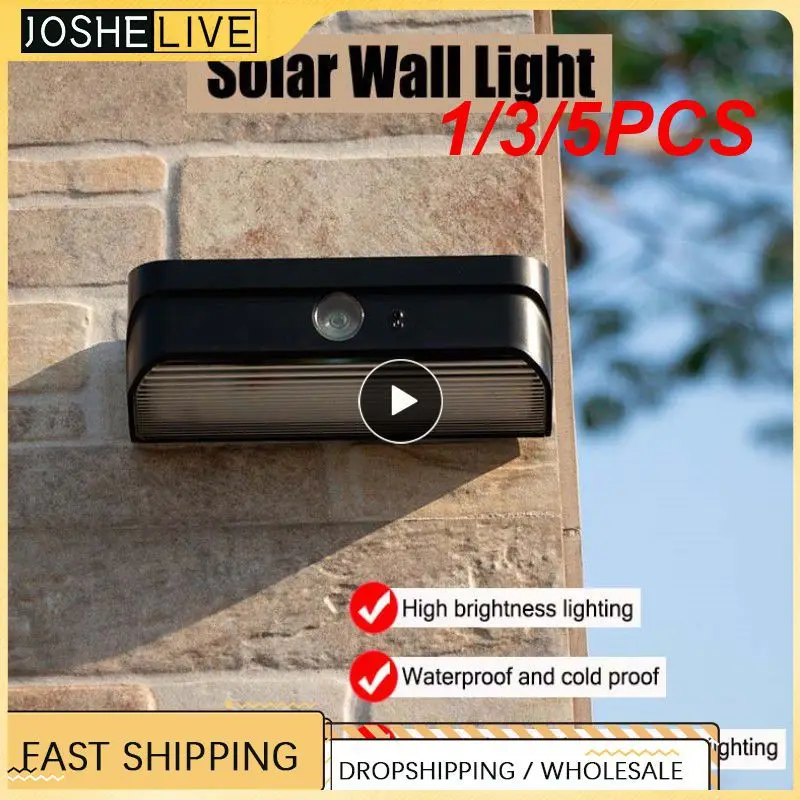 

1/3/5PCS Solar led Light Outdoor Solar Light Outdoor LED Solar Reflector Motion Sensor Wall Lamp Garden Light Outdoor Lighting
