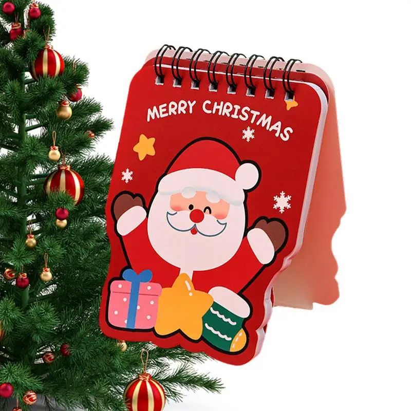 

Christmas Calendars Desktop Calendar Exquisite Christmas Desk Planner Standing Multifunctional Table Calendar Decorative Stand