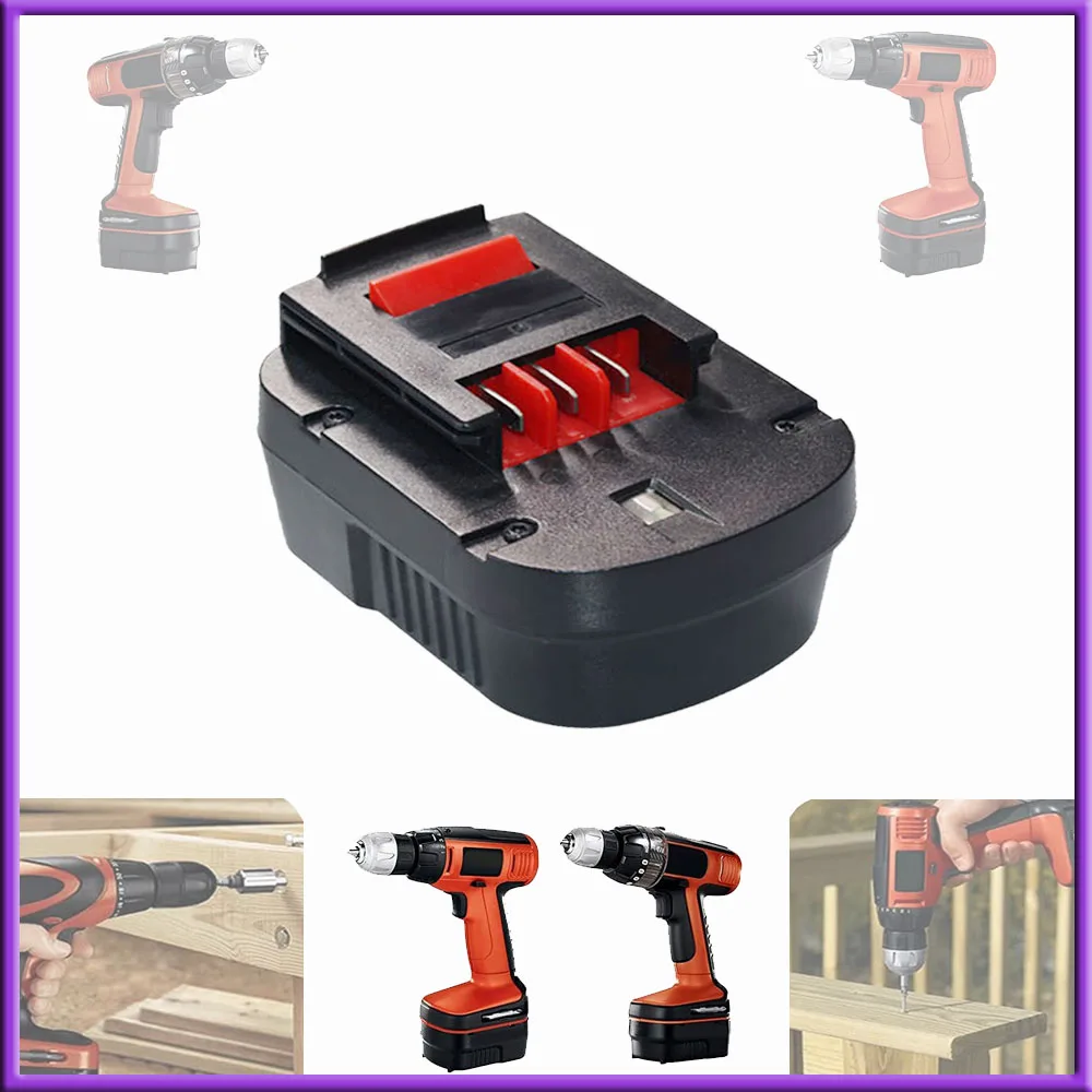 For Black & Decker A12 12V 4000\6000mAh A12ex Fsb12 Fs120b A1712 HP12k HP12  Battery Pack Replaced By Ni MH Battery Pack - AliExpress