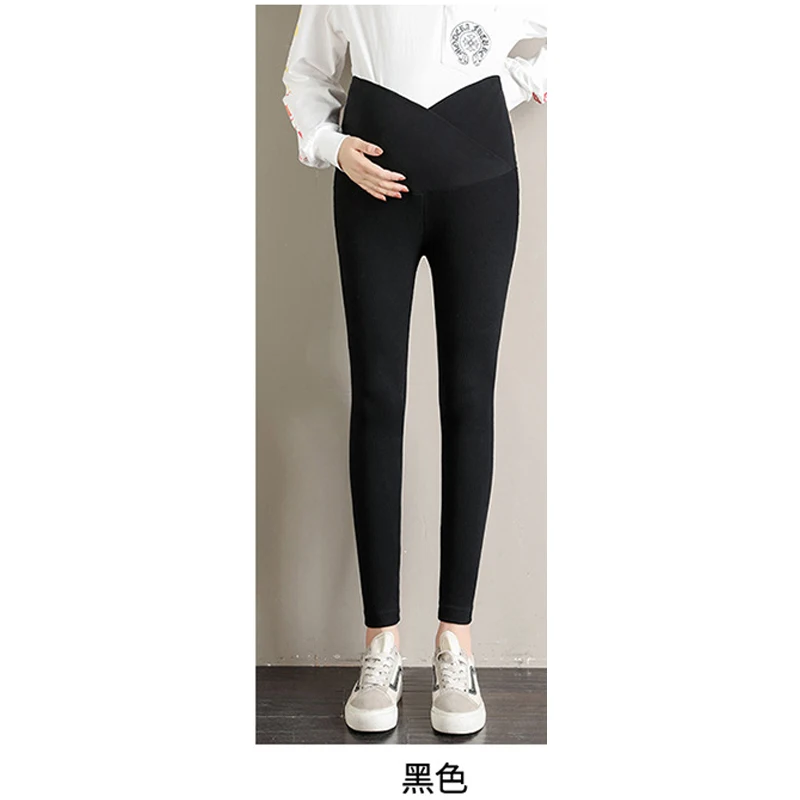 Maternity Leggings Spring Cotton High waist Pants Pregnant Women Clothes 1919/1823