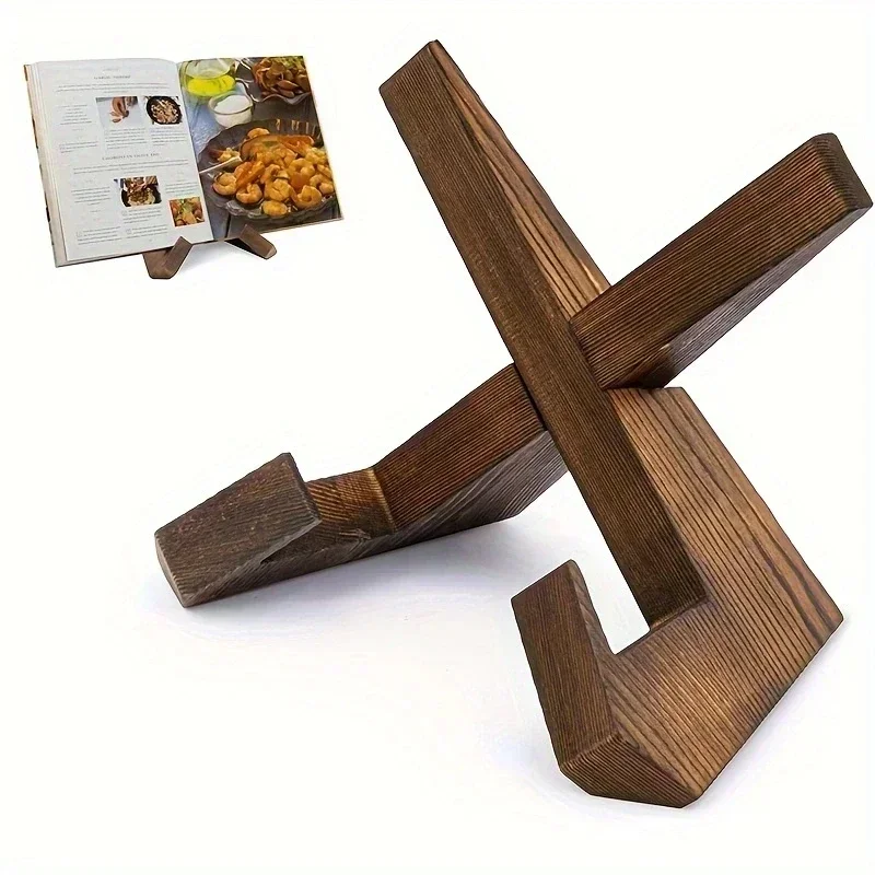 Wooden Multifunctional Cookbook and Reading Stand