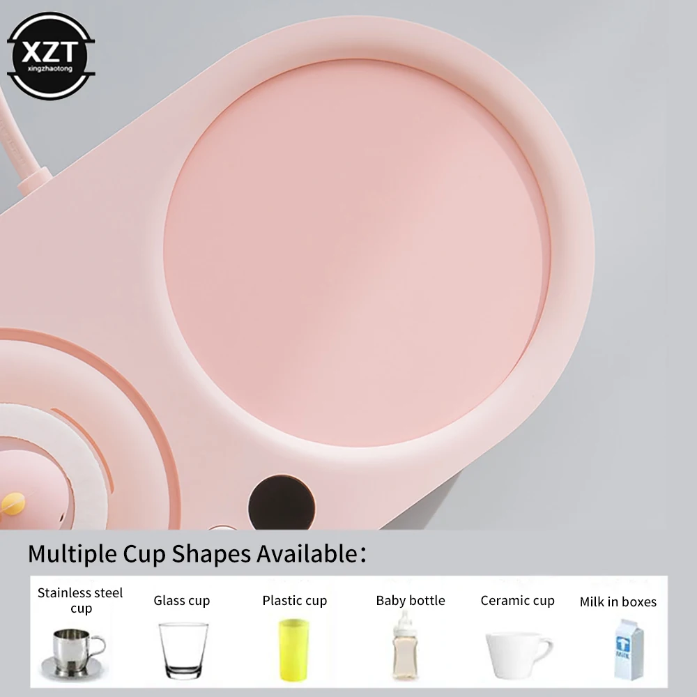 Creative Smart Coffee Mug Warmer for Milk Tea Water Cocoa Cup Warmer with Essential Oil Diffuser 3 Temperature Settings Gift