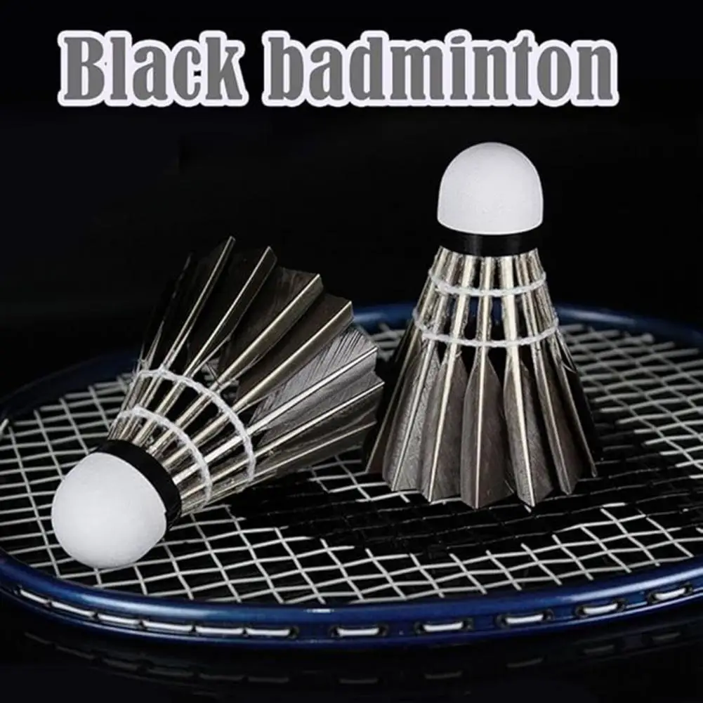 3/6/12Pcs High-quality Badminton Shuttlecock Premium Grey Duck Feather Birdie Sport Training Neatly Arranged Feather Shuttlecock