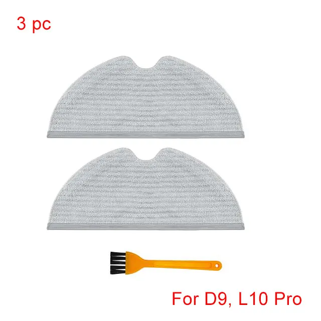 Advanced Spare Parts & Accessories Kit for Robot Vacuum: Main/Side Brushes, Mop, HEPA Filter