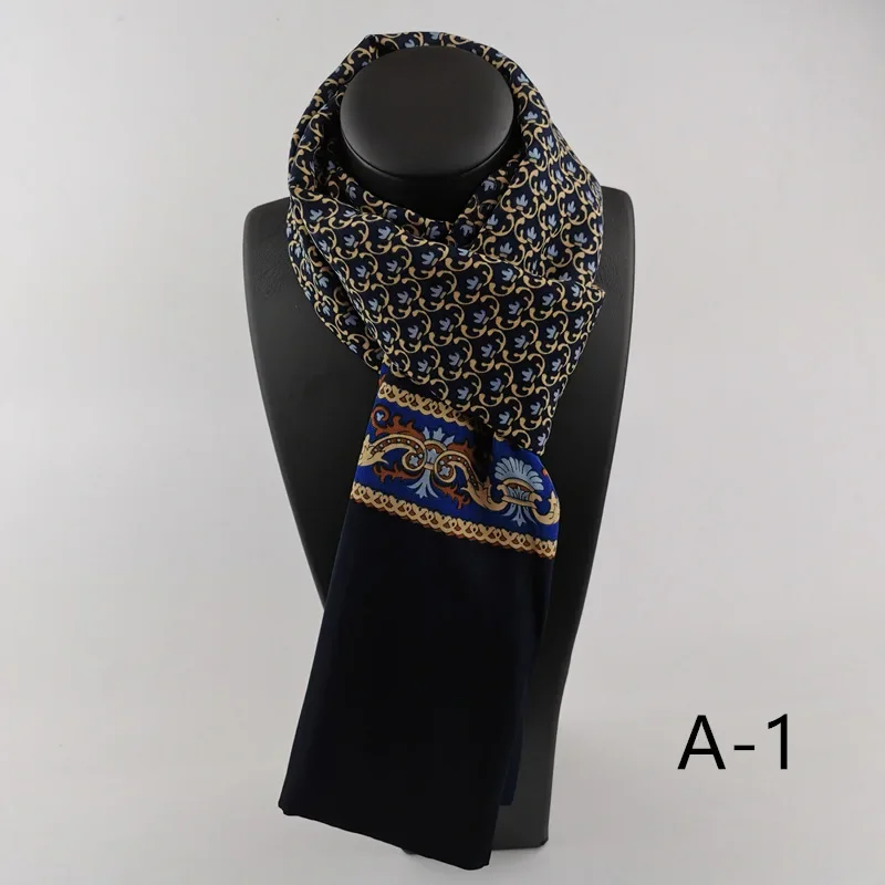 Nueva moda primavera invierno seda hombres lujo marca diseñador bufandas cuadros para mujeres bufanda para mantenerse caliente_voghion.com