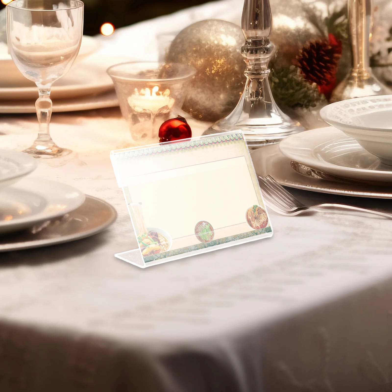 

Price Display Holder Board Price Tag Stands Label Holders for Supermarket A4 table standing desktop display price sign