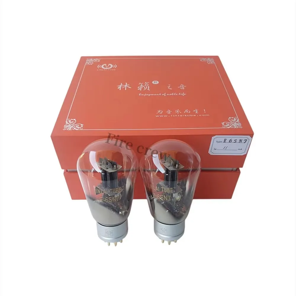 Fire Crew LINLAI E-6SN7 Vacuum Tube E6SN7 Upgrad 6SN7 6H8C 6N8P CV181 6SN7GT 5692 WE6SN7 Audio Valve Electron Tube Amplifier 6