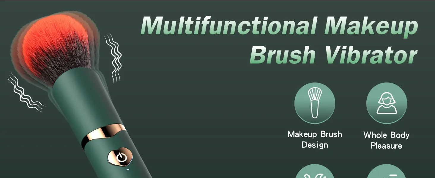Electric Makeup Brush For Foundation And Powder Washable Tool_voghion.com