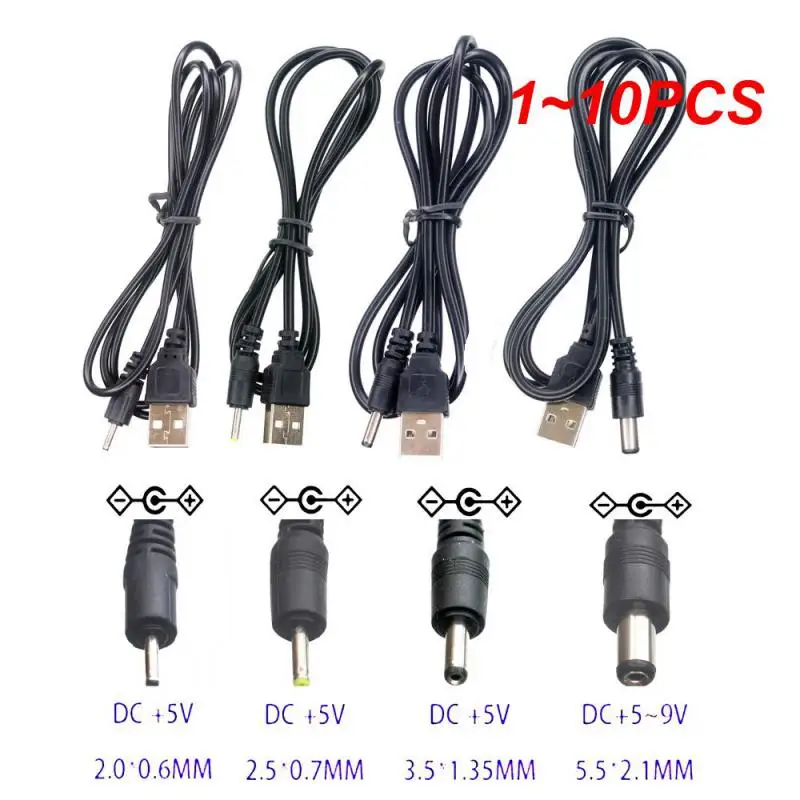 

1 ~ 10 шт. адаптер USB 2,0 A папа-постоянный ток 2,0*0,6 мм 2,5*0,7 мм 3,5*1,35 мм 4,0*1,7 мм 5,5*2,1 мм разъем шнур зарядного устройства