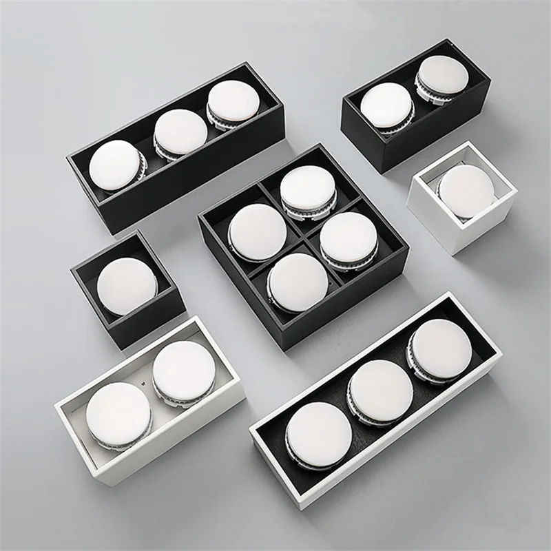 표면 장착형 LED 다운라이트 현대 회전식 교체 가능 GX53 램프 5W 7W 9W LED 천장 스포트라이트 AC85-265V 실내 조명