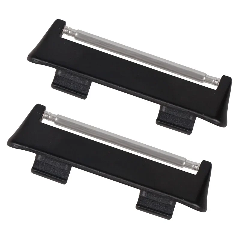 Premium Metal Watch Band Adapters - Set of 2, High-Quality Connector Accessories