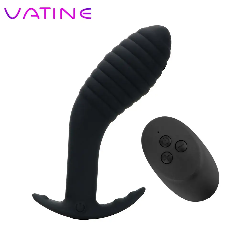 VATINE 10 Speeds Anal Plug Vibrator Sex Toys for Women Prostate Massage Anus Masturbator Butt | Красота и здоровье