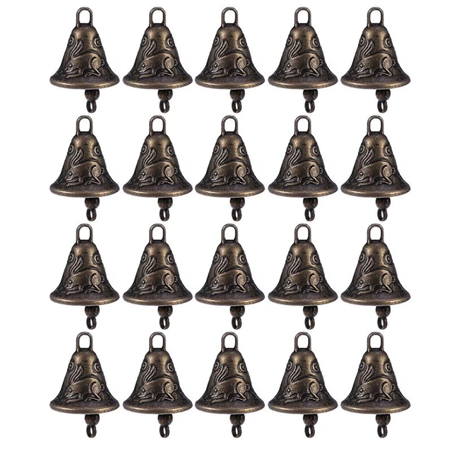 100Pcs/Pack Christmas Tiny Bells 1cm 2cm Little Metal Jingles