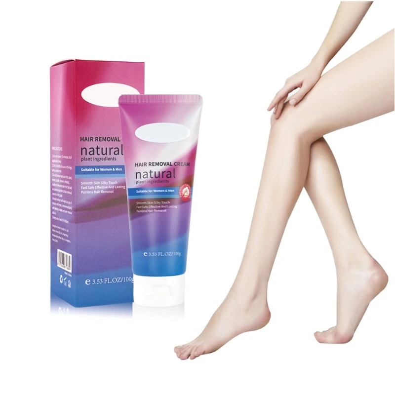 

Painless Hair Removal Cream Leg Arm Skin Care Powerful Hair Removal Shrink Pores