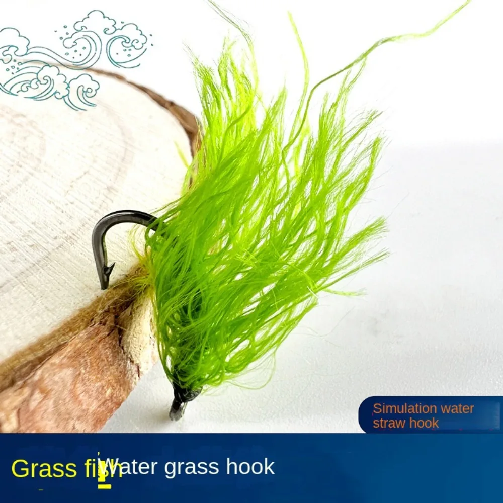 Alghe Amo Da Pesca Simulazione Di Pesca In Mare Acqua Erba Amo Da Pesca Esca Muschio Amo Da Pesca Accessori Per Attrezzi Da Pesca Volanti
