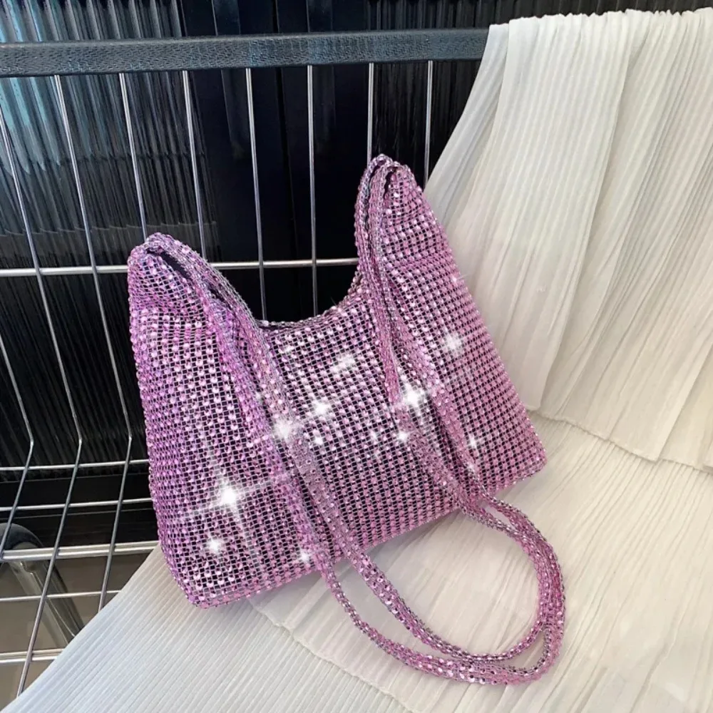 Bolso de mano con diamantes de imitaci n brillantes para mujer bolso-de-mano-con-diamantes-de-imitaci-n-brillantes-para-mujer