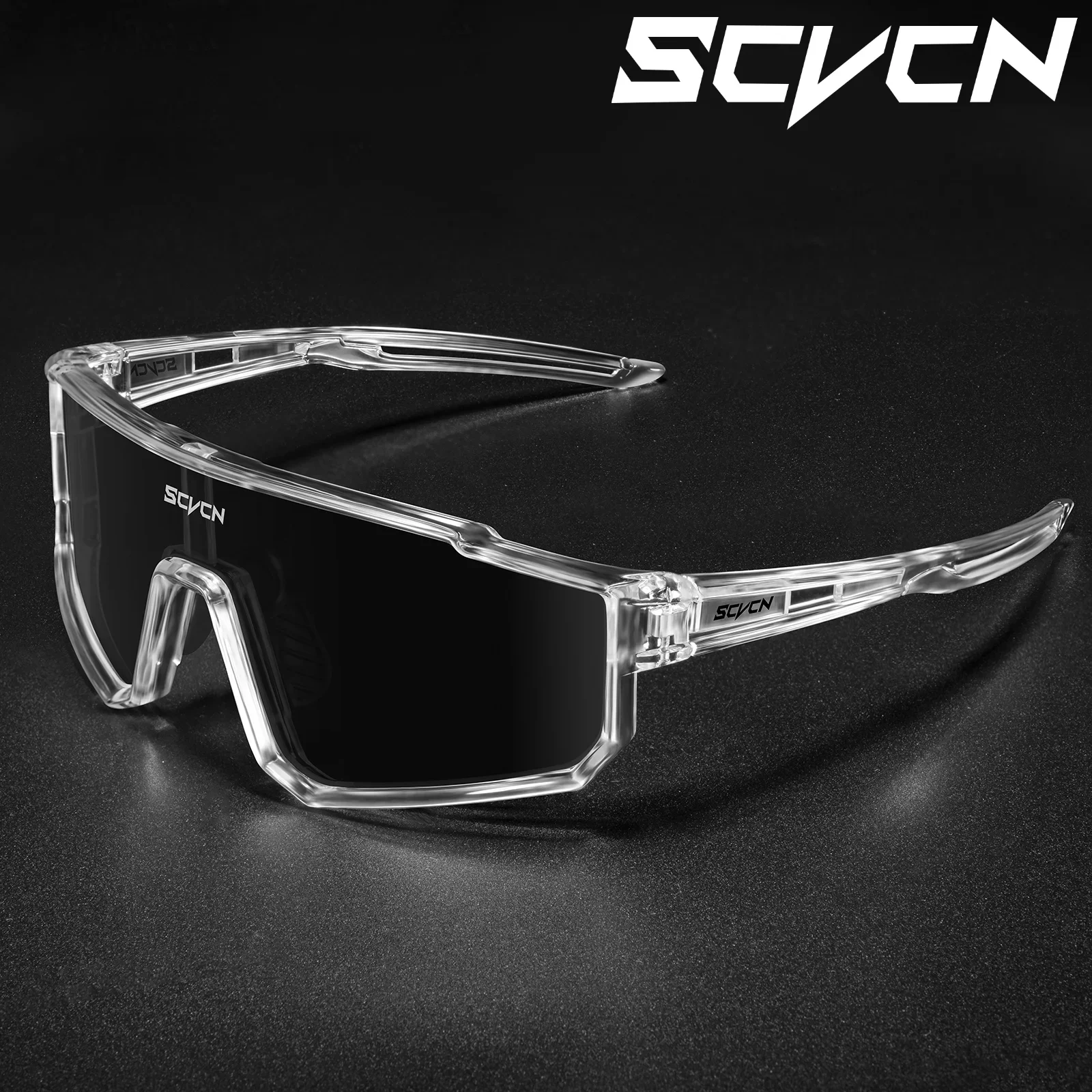 SCVCN Hiking Eyewear UV400 Cycling Glasses Sunglasses for Men Sports Bike Camping Golf Protection Glasses Women Baseball Fashion
