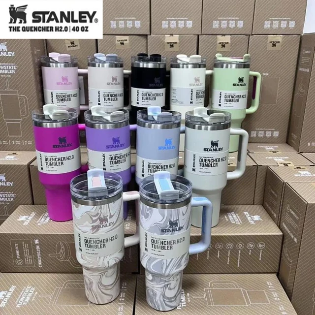 New Stanley 30oz/887ml STRAW CUP Tumbler Leopard with Straw Lids Stainless  Steel Coffee Termos Cup Car Mugs Vacuum Cup - AliExpress