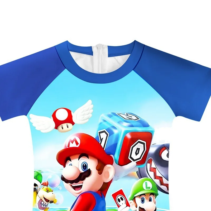 traje de baño niño mario bros