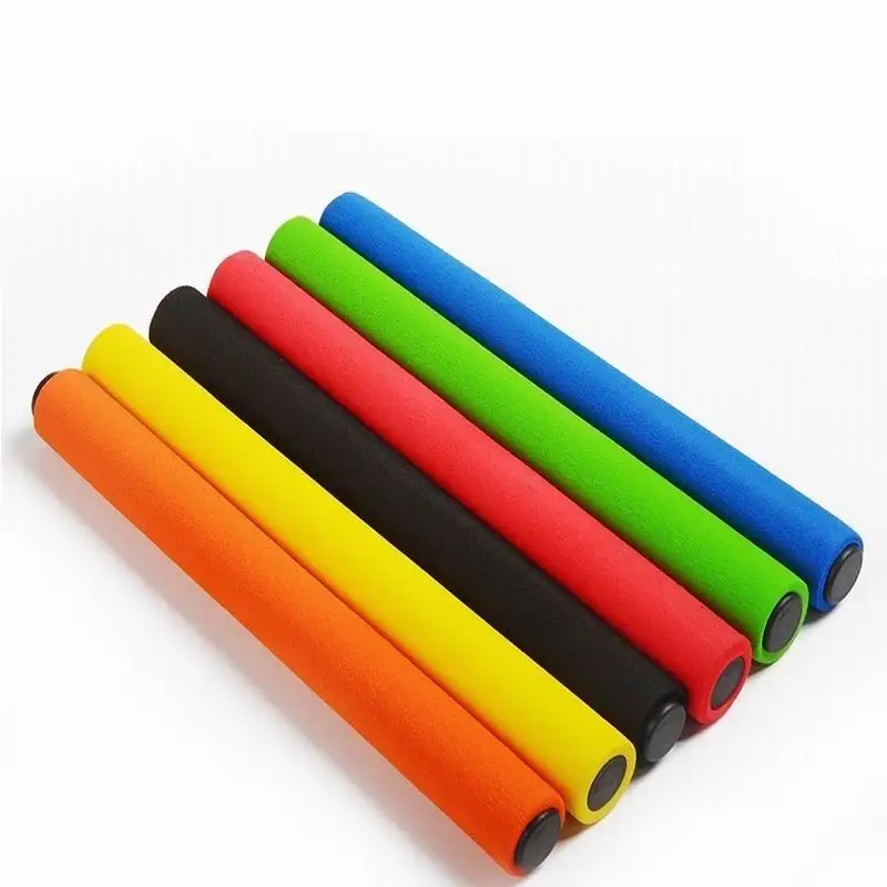 1pcs ebaton pass antiskid sponge kid track and field match 3.2cm athletics relay baton child running match baton 3