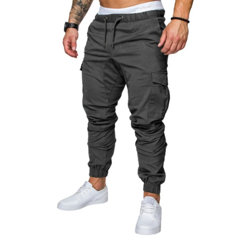 Description Picture 6 of itemMen Fashion Loose Long Pants Jogging Sweatpants Joggers Pants Casual Sports Wear Jogging Pants