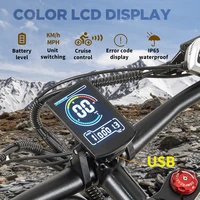 OTIDA nouveau RX50 1000W50 KM/H vélo électrique de montagne 48V20AH batterie au Lithium 26 pouces Fatbike vélo électrique pour adultes moto 5