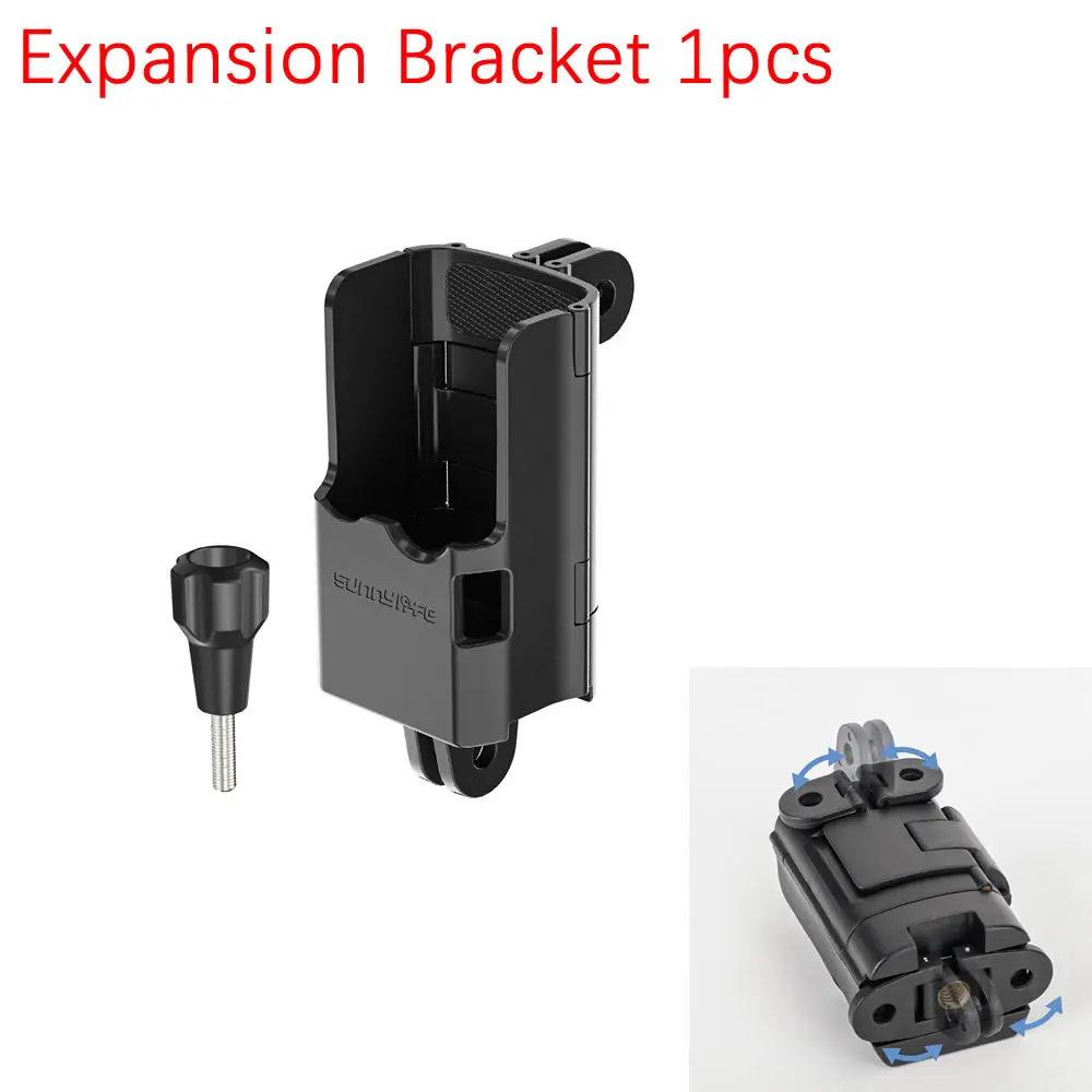 For DJI Osmo Pocket 3 Adapter Fixed Case Frame Compatible Backpack Clip Bicycle Holder Camera Gimbal Holder Bracket Accessories