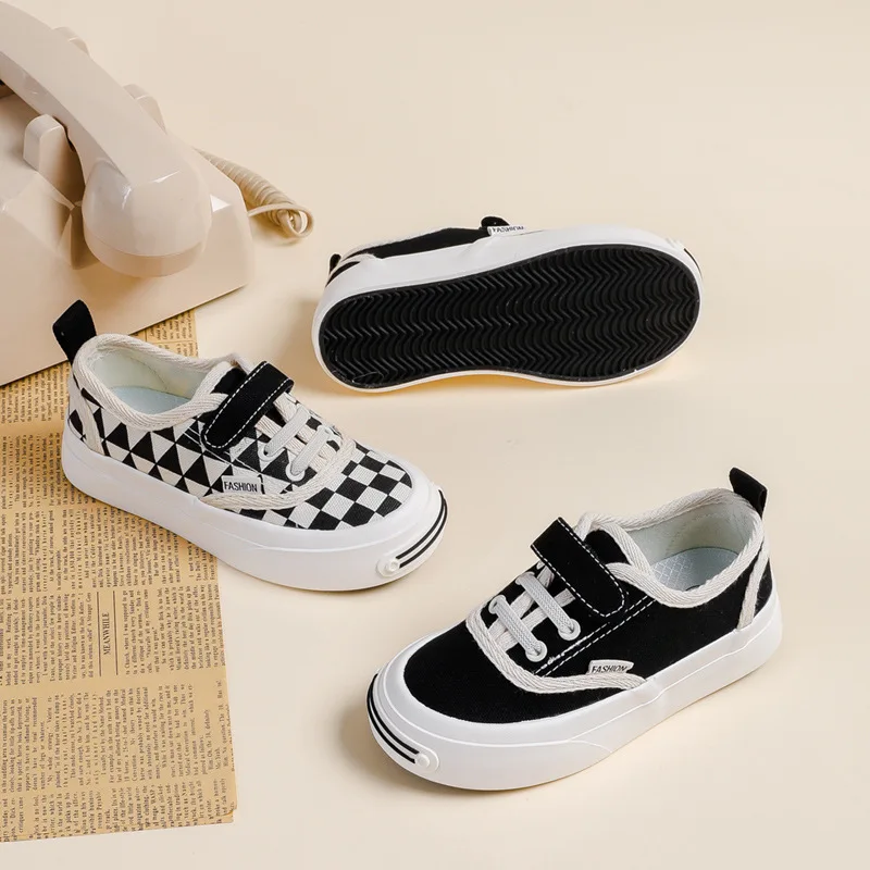 

Кеды Детские с сетчатым верхом, модные холщовые низкие кроссовки, мягкая подошва, повседневная обувь для мальчиков и девочек, Размеры 25-35