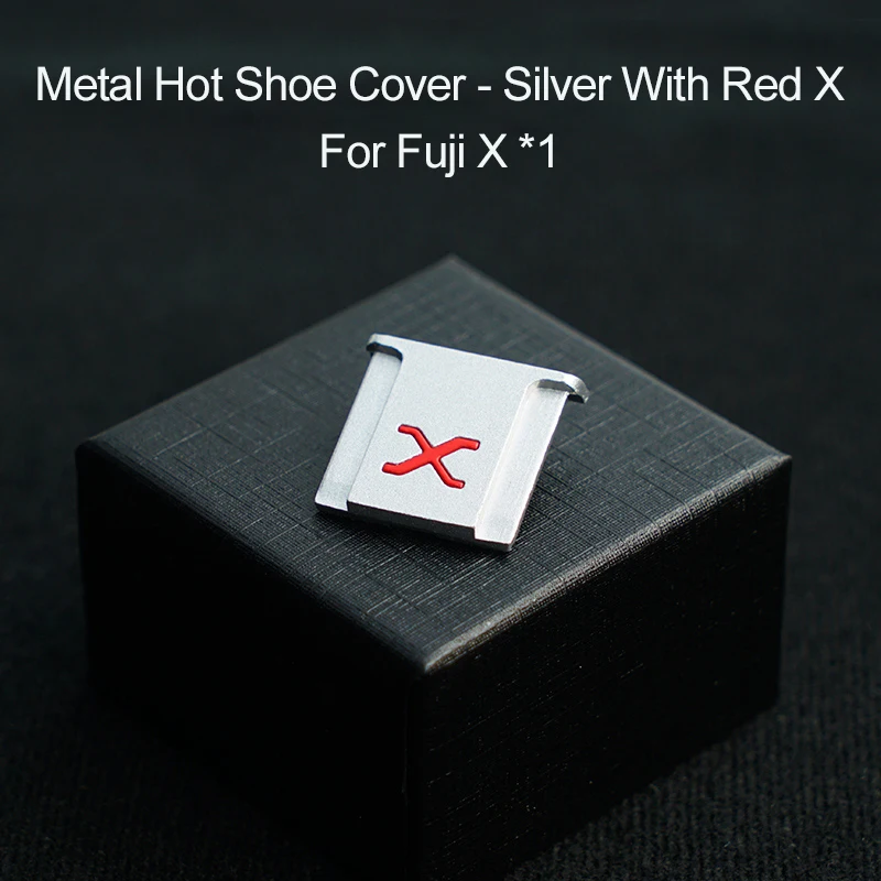 Silver with Red X