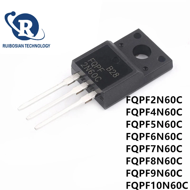 10pcs-fqpf2n60c-to-220f-fqpf2n60-mos-fet-transistor-fqpf5n60c-fqpf4n60c