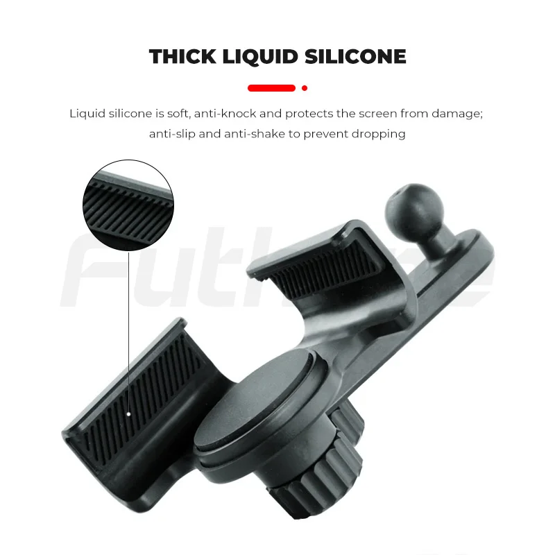 Tesla Model Y 모델 3 용 Futhope 17mm 스크린 브래킷베이스 하이랜드 주니퍼 접착제 360 학위 확고한 조정 Vast Horizon