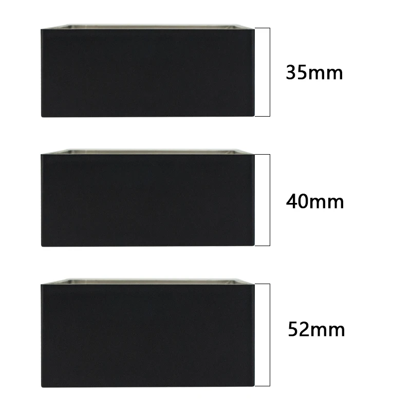 86 Type Square Installation Box Wall External Mounting Switch Box Surface Mounted Plastic Electric Socket Junction Case 1set