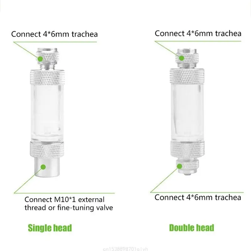 Aquarium System Diffuser Regulator Reactor Aluminum Aquarium CO2 Bubble Counter 85AC