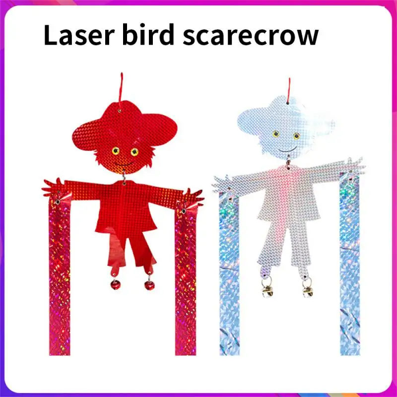 

Bird Scarer Fake Scarecrow Hanging Reflective Garden Pigeons Woodpecker Garden Supplies Bird Repellent Tool Useful Bird Repeller