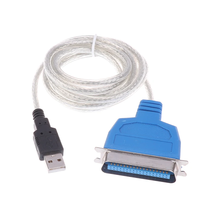 USB 2.0 Type A To Centronics Parallel 36Pin Port Adapter IEEE 1284 CB-CN36 Printer Cable For Computer Laptop PC Lead Print 2