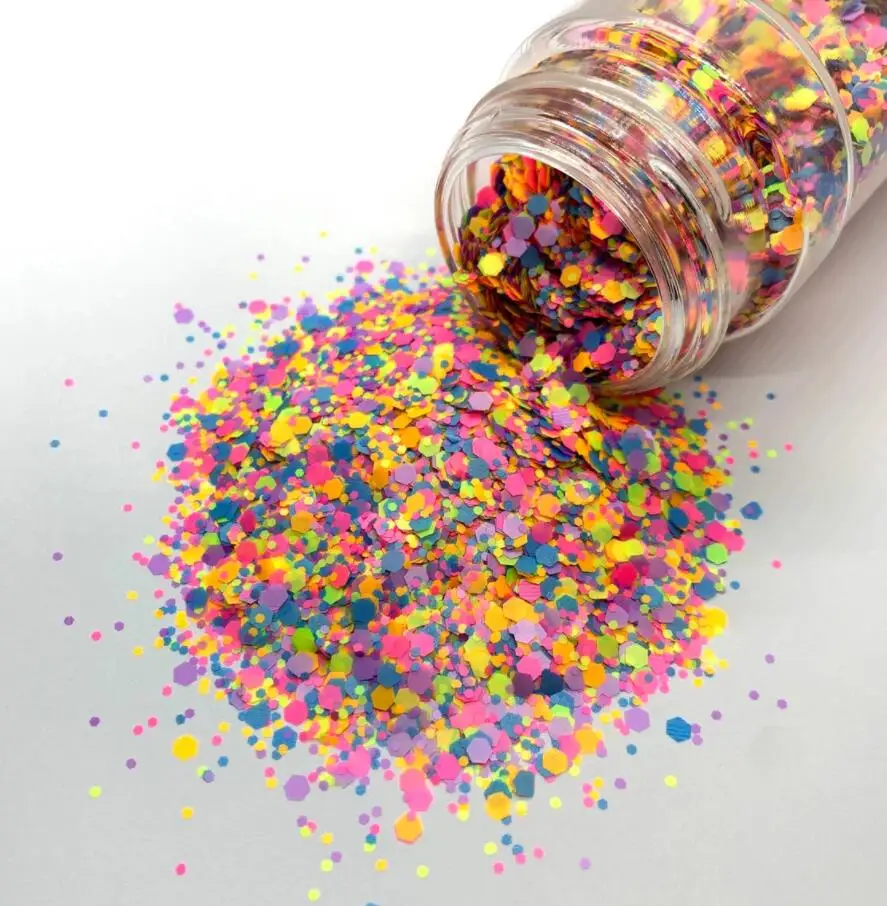 200 Gram Sequins for Crafts Mixed Sequins and Spangles Craft Multi Color  Sequin Kids Art Sequins DIY Sequin Supplies for Jewelry Making Handmade