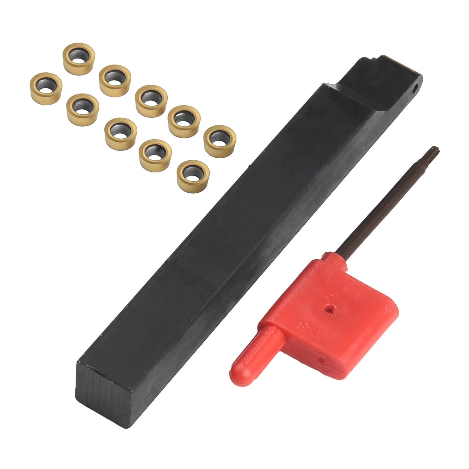 

SRACR1212H06 Lathe Turning Tool Holder Indexable Boring Bar With 10pcs RCMT0602 Carbide Insert Wrench CNC Lathe Cutting Tools