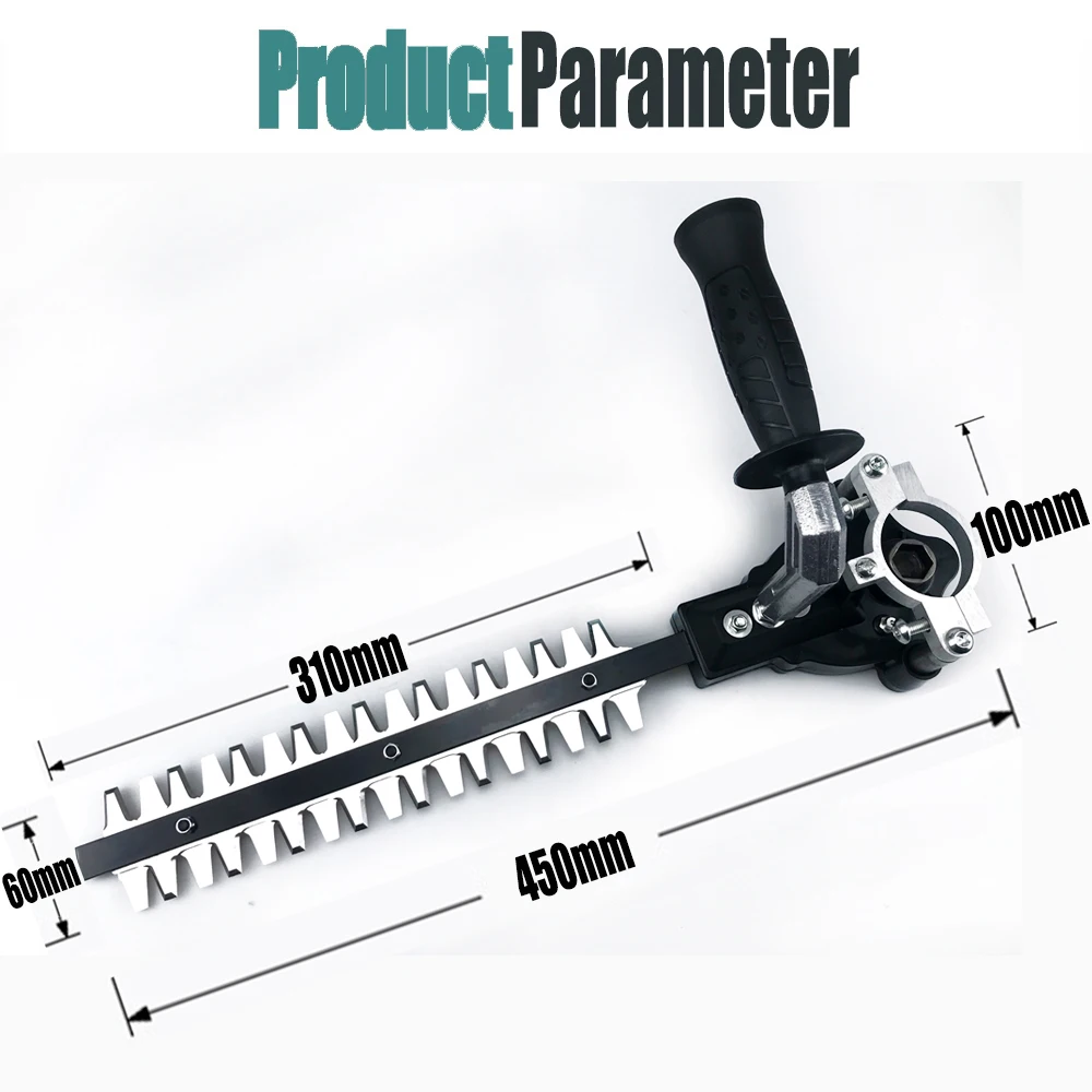 Angle Grinder Refit Garden Pruning Machine Tools Hedge Trimmer Pruning Tool Garden Home Compatible with 110/115 Type Angle Grind 6