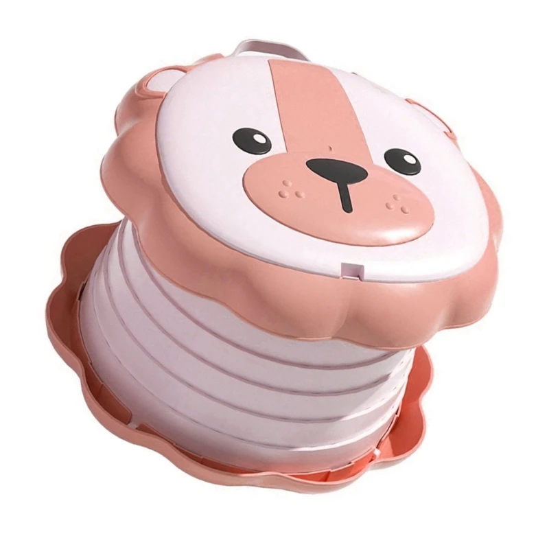 Mobile Folding Toilet for Kid Baby Portable Potty Chair Child Travel Toilet Potty Foldable Potty Training 4
