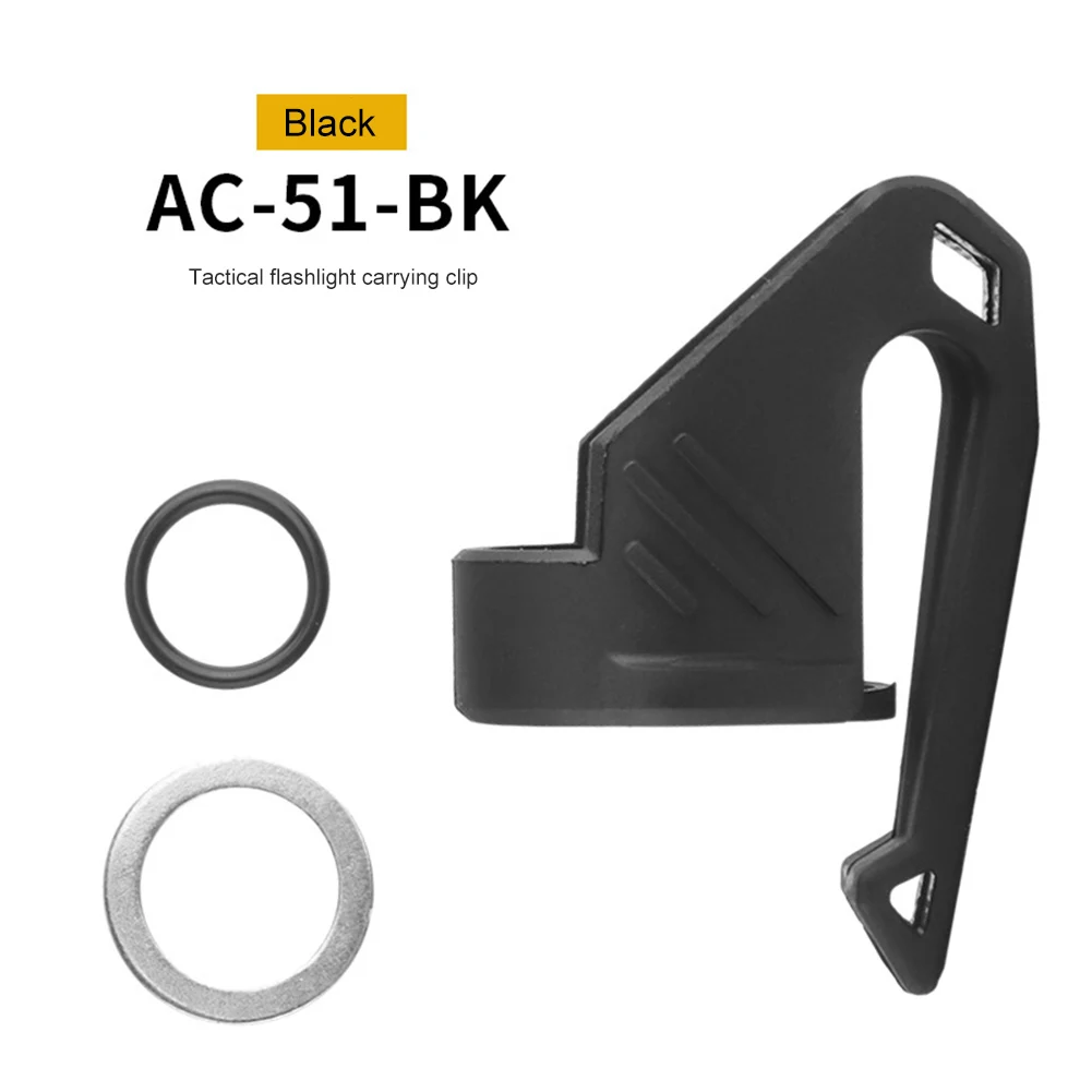Tactical Flashlight Holder Multifunction Portable Flashlight Clip Nylon Lamp Fixing Brackets Equipment Accessories tactical flashlight rail