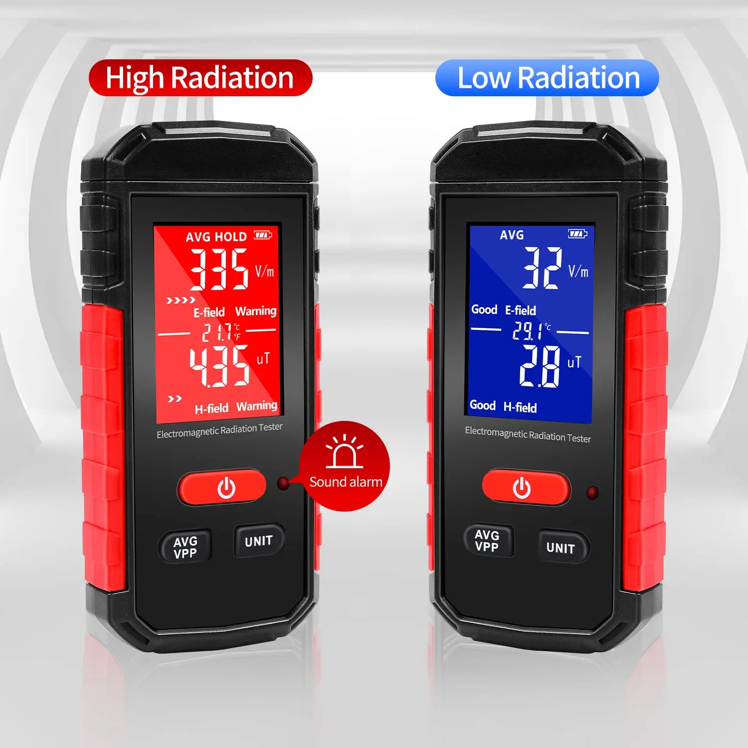 Electromagnetic Radiation Detector Magnetic Field Detector Ghost Hunting Paranormal Equipment Tester Portable Counter 3