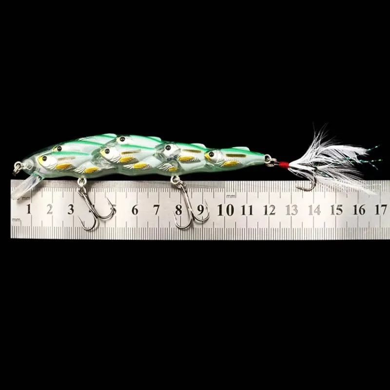 New Feather Bass Minnow Crankbait 5