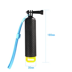 Floating Hand Grip for Action Cameras - Waterproof Handle & Floatation Accessory