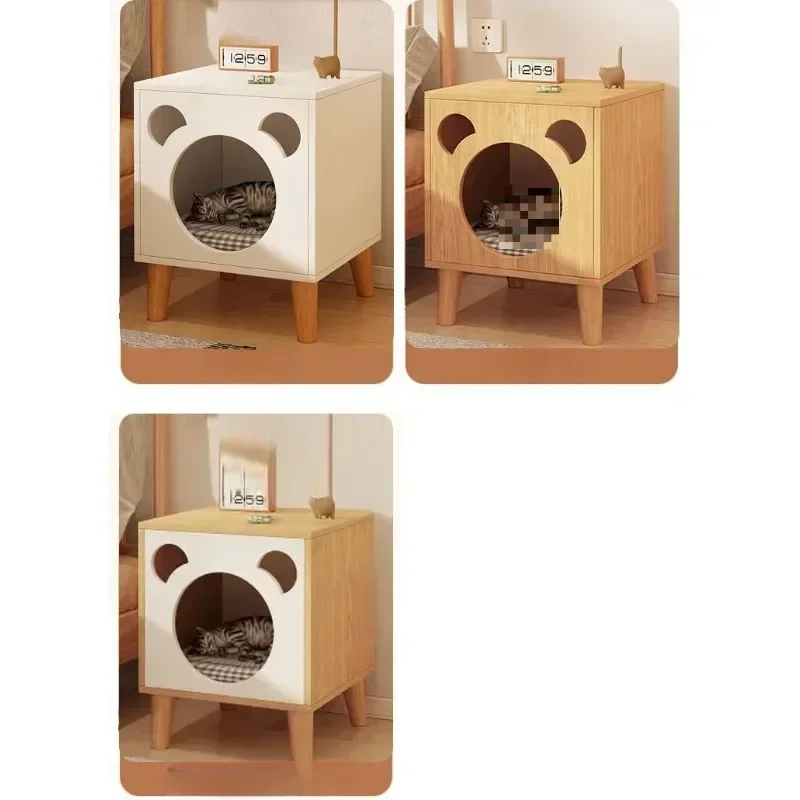 Cat Nest Shopkeeper Bedside Table Small Multifunctional Cat House Locker Bedside Pet Nest