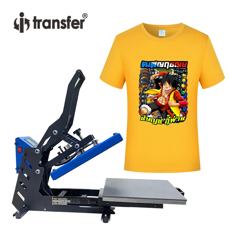 I-TRANSFER Heat Press Machine 15x15 Inches Drawer design LCD Digital  Controller Sublimation Heat Press T-Shirt Heat Press - AliExpress