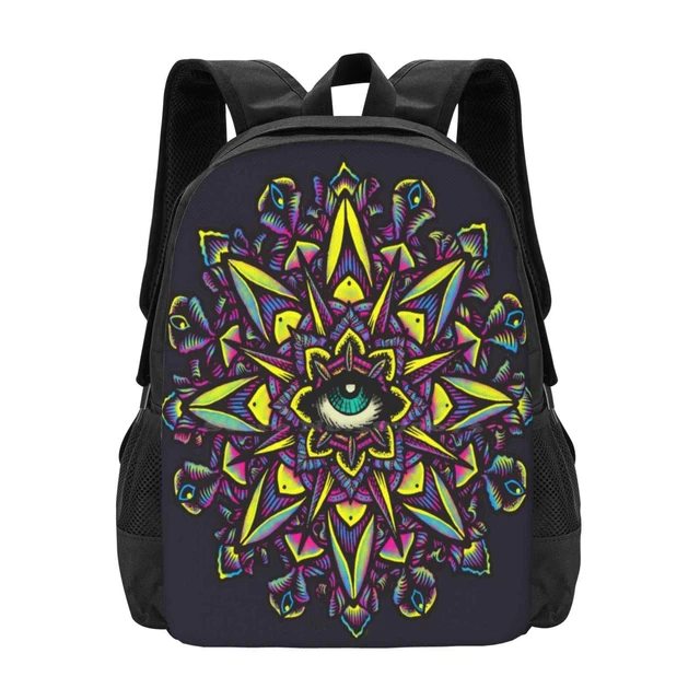 Amazon.com: Sletend Mini Backpack Neon Burst Splash Fashion Backpack Purse  for Women,Handbag Shoulder Bag Casual Daypack, Ladies Gift for College Work  (S) : Clothing, Shoes & Jewelry