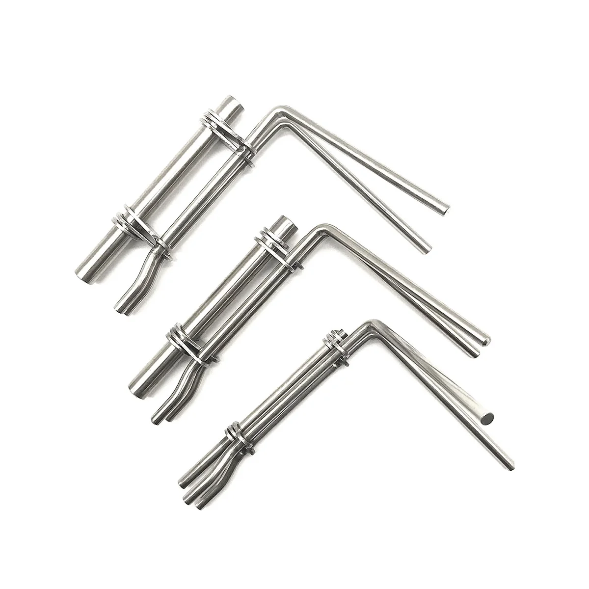 3Pcs Universal UShaped Cup Hydraulic Cylinder Piston Rod Seal